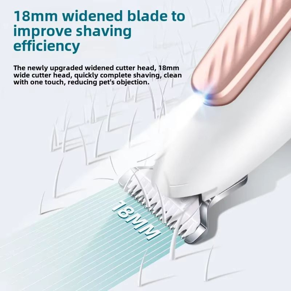 PetGroom Pro LED Waterproof Hair  Paw Trimmer  Precision Grooming For Dogs  Cats 3