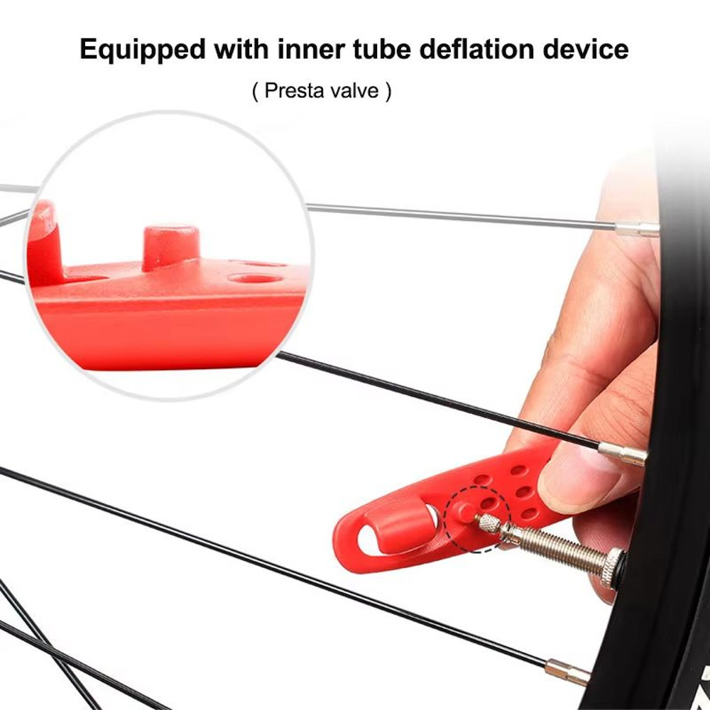 ProRide Nylon 3Pc Bicycle Tire Lever Set  Lightweight Tire Pry Bar Tool Kit 3