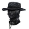 CamoShield Foldable Boonie Cap Balaclava Hat Suit WideBrim Outdoor SunProtection Cap 9