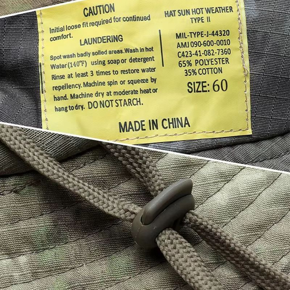 CamoShield Foldable Boonie Cap Balaclava Hat Suit WideBrim Outdoor SunProtection Cap 4