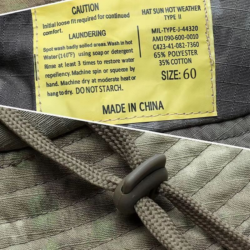 CamoShield Foldable Boonie Cap Balaclava Hat Suit WideBrim Outdoor SunProtection Cap 4