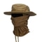 CamoShield Foldable Boonie Cap Balaclava Hat Suit WideBrim Outdoor SunProtection Cap 6