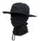 CamoShield Foldable Boonie Cap Balaclava Hat Suit WideBrim Outdoor SunProtection Cap 8