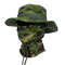 CamoShield Foldable Boonie Cap Balaclava Hat Suit WideBrim Outdoor SunProtection Cap 13