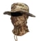 CamoShield Foldable Boonie Cap Balaclava Hat Suit WideBrim Outdoor SunProtection Cap 17