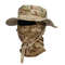 CamoShield Foldable Boonie Cap Balaclava Hat Suit WideBrim Outdoor SunProtection Cap 19