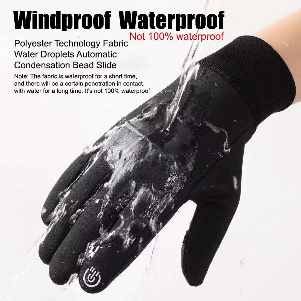 ArcticShield Waterproof Windstopper TouchScreen Gloves Unisex Winter Outdoor Sports Essentials 1