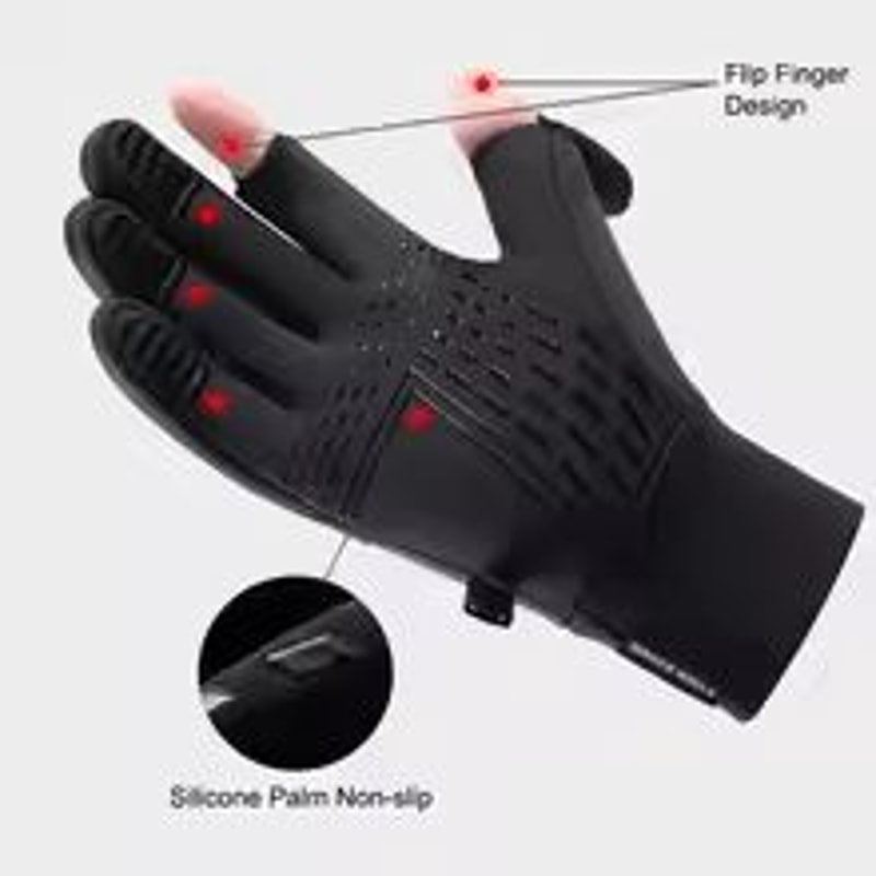 ArcticShield Waterproof Windstopper TouchScreen Gloves Unisex Winter Outdoor Sports Essentials 2