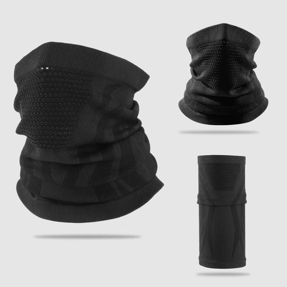 ArcticGuard Breathable Thermal HalfFace Ski Mask  Unisex Outdoor Sports Protection 4