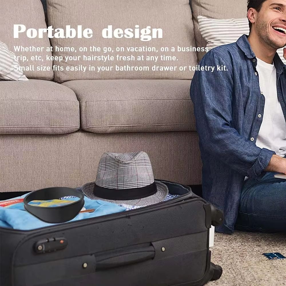 ProLine Curved Silicone Haircut Band DIY Neckline HairTrimming Guide 5