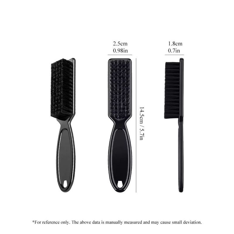 Barber Ease Neck Duster Brush Set Soft Hair Cleaning Styling Brush For Salon Use 3