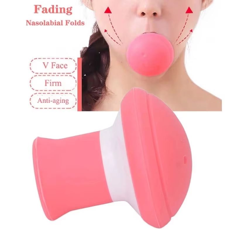 SculptEase Jawline Chin Trainer Silica Gel Mouth Jaw Exerciser For Face Slimming Lift 2