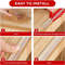 ClearEdge Transparent Table  Furniture Guard  SelfAdhesive PVC Corner  Edge Cushion For Child Safet 5