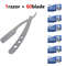 PrecisionCut Professional StraightEdge Razor Stainless Steel Folding Shaver For Barbers Grooming 10