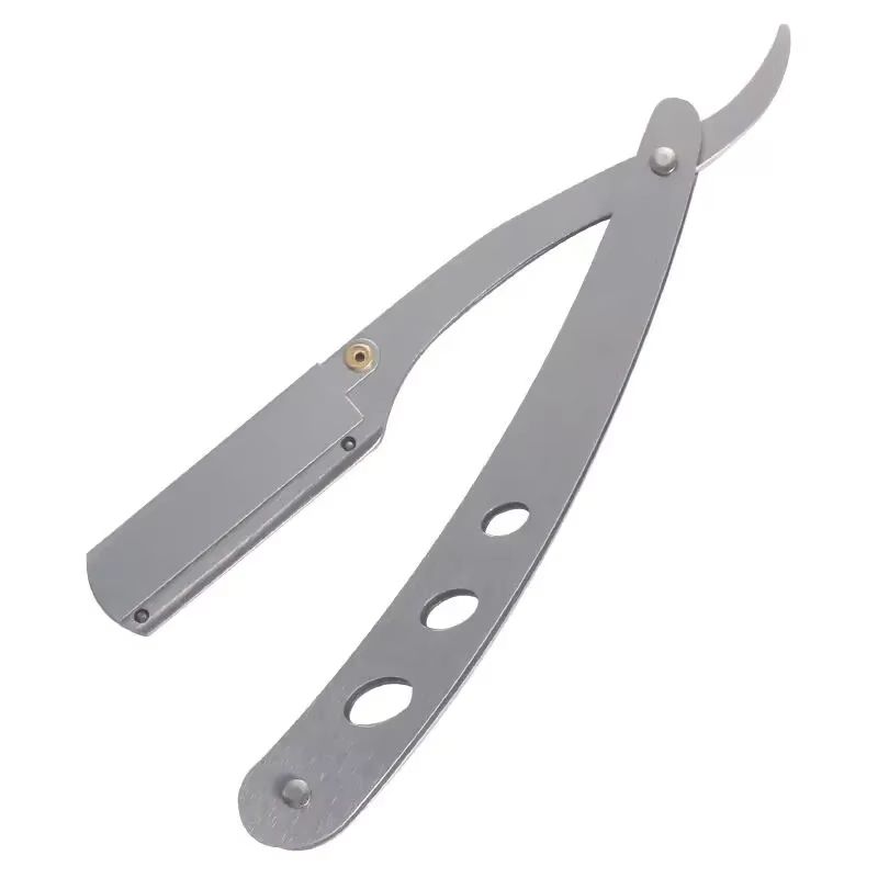 PrecisionCut Professional StraightEdge Razor Stainless Steel Folding Shaver For Barbers Grooming 7