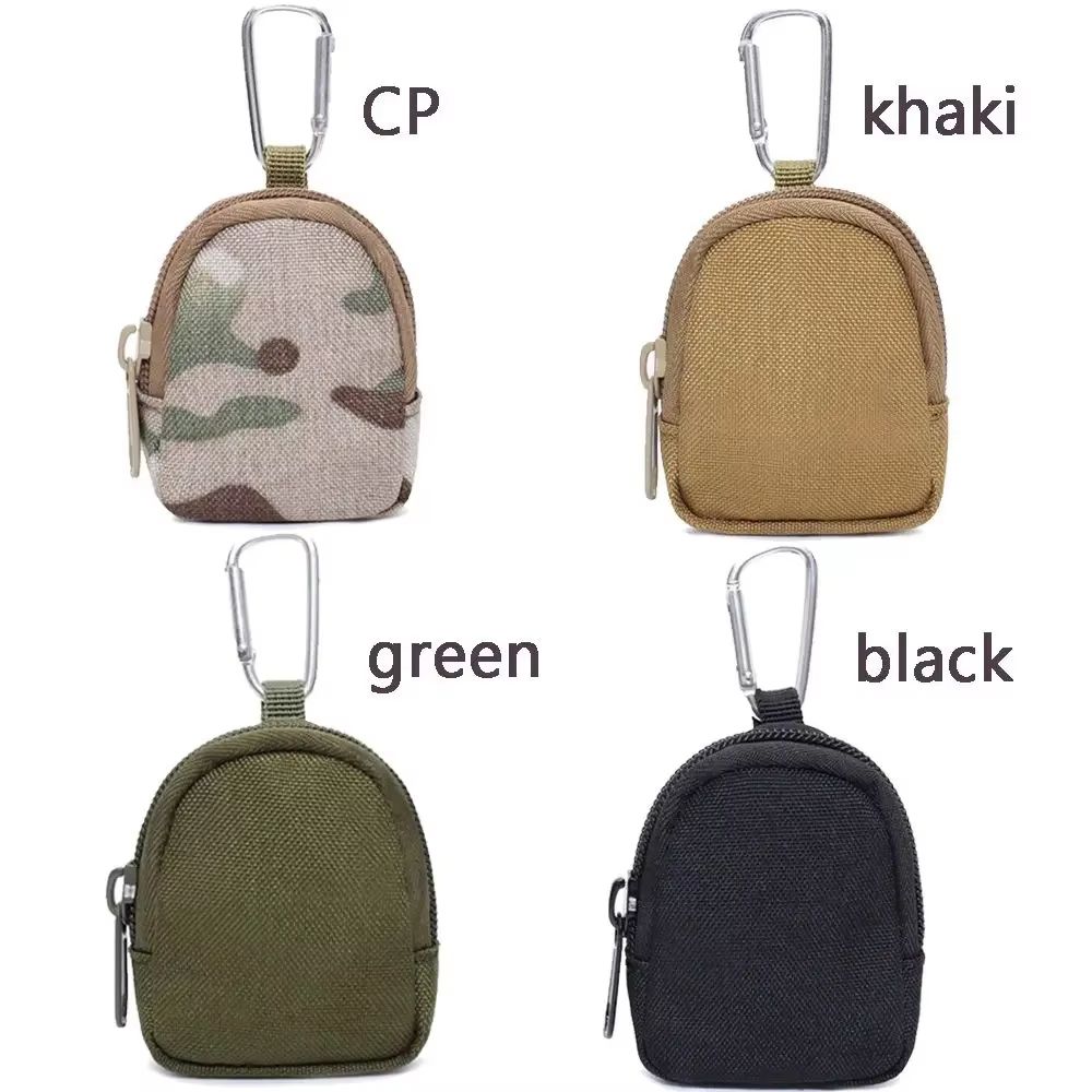 EnduraKey Tactical EDC Pouch  Compact Key Wallet  Coin Purse With Zipper  Keychain Loop For Outdoor 5