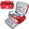 CompactGear Portable Mini Medicine Bag  Travel First Aid Kit Storage Pouch 1