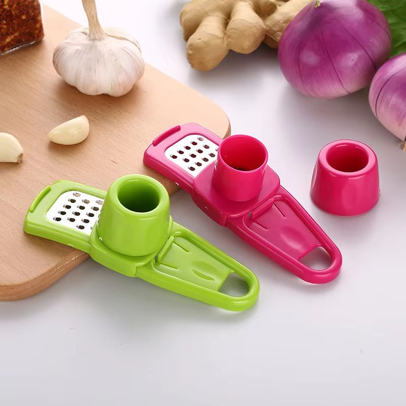 ProCrush Stainless Steel Garlic Crusher  Ginger Mincer  Manual Press For Effortless Grating And Cho 1