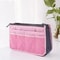 MaxStore Deluxe Travel Makeup Bag Large Capacity MultiPocket Cosmetic Toiletry Organizer 9
