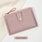 SlimStyle Minimalist Short Card Bag UltraThin Mini PU Leather Wallet For Women 10