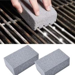 bbq grill cleaning brick – pumice stone block for barbecue rack & outdoor kitchen