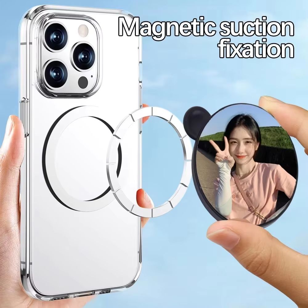 HandyMag Magnetic Selfie Mirror For IPhone MagSafe BackCamera Wide Angle Mirror Video Accessory 3