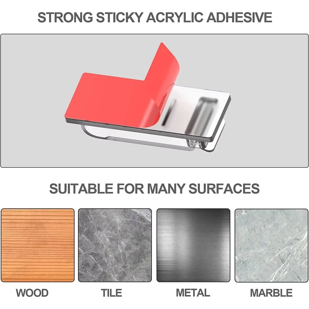 HandyGrip SelfAdhesive Cable Organizer Clips  Wire Tie  Clamp For Car Home  Office Cord Management 4