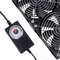 HighFlow 120 Mm 3000 RPM Cooling Fan With Speed Controller Universal Chassis Cabinet Airflow Solu 1