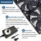 HighFlow 120 Mm 3000 RPM Cooling Fan With Speed Controller Universal Chassis Cabinet Airflow Solu 3