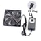 HighFlow 120 Mm 3000 RPM Cooling Fan With Speed Controller Universal Chassis Cabinet Airflow Solu 9