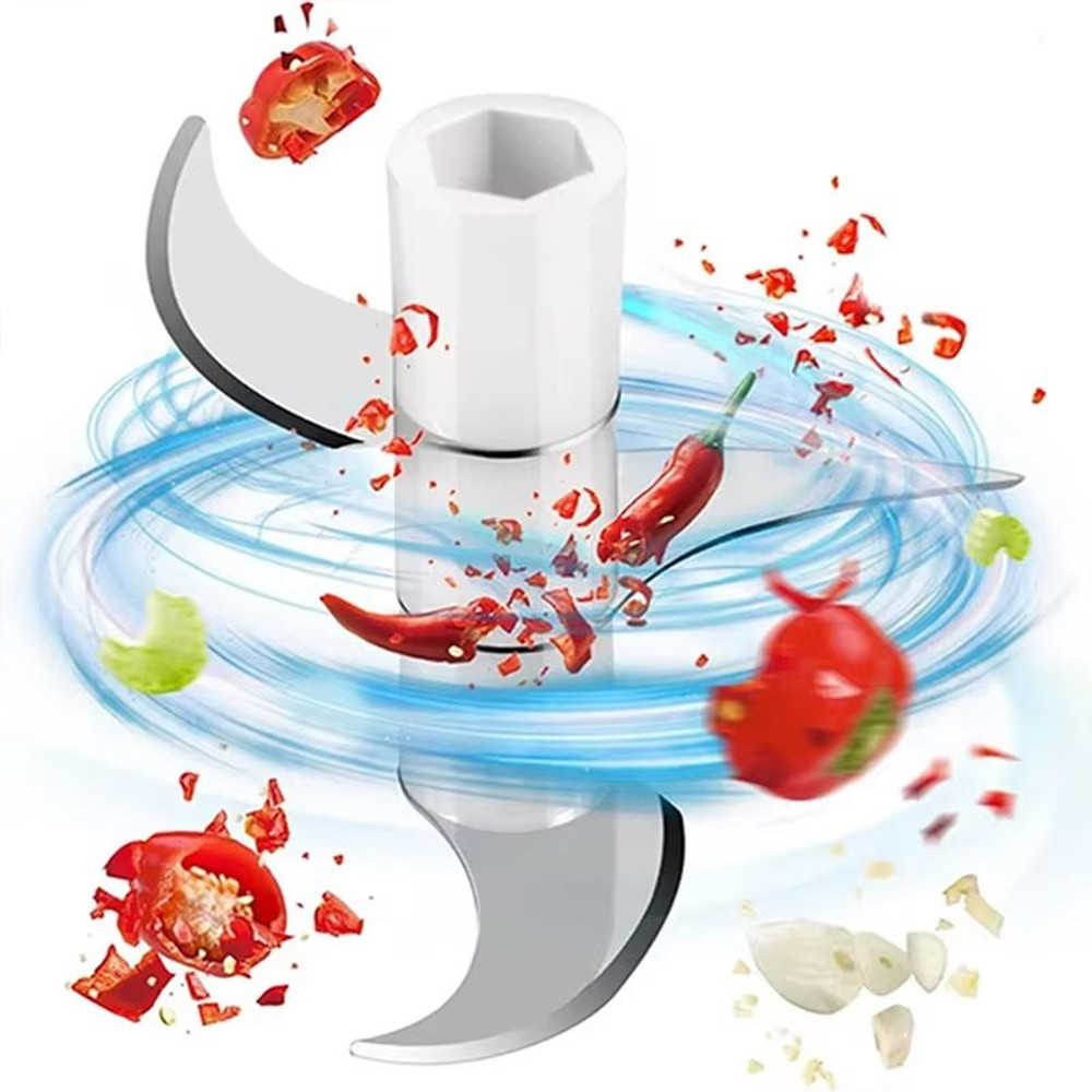 AllInOne 250 Ml Mini Food Processor Automatic Household Meat Grinder Baby Food Maker 3