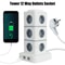 VoltTower 12Way Power Strip USB Charging Station 28 M Extension Cord EU Plug 0