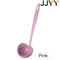 JJYY 2in1 Long Handle Spoon Colander Filter DualFunction Kitchen Ladle With Draining Holes 8