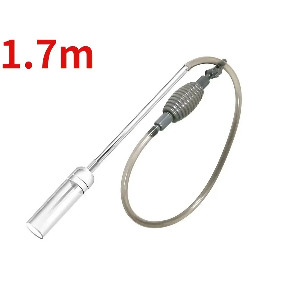 15 M Manual Aquarium Water Changer Siphon Vacuum Cleaner For Fish Tank Maintenance 5