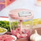 MultiFunction Manual Garlic Press Food Chopper Vegetable Cutter Meat Masher Garlic Grinder In On 2
