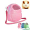 Breathable Small Pet Travel Carrier Bag Rabbit Hamster Guinea Pig Warm HandHeld Pouch 1