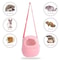 Breathable Small Pet Travel Carrier Bag Rabbit Hamster Guinea Pig Warm HandHeld Pouch 2