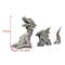SolarPowered Resin Dragon Garden Statue  Mystical Dragon Sculpture With Solar LED Lighting For Outd 5