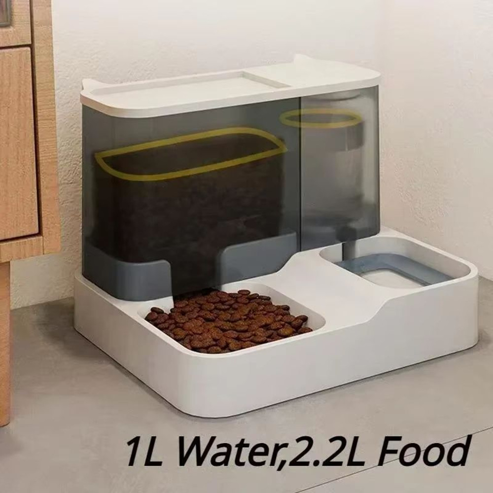 SmartServe 2in1 Pet Food Water Hub 1