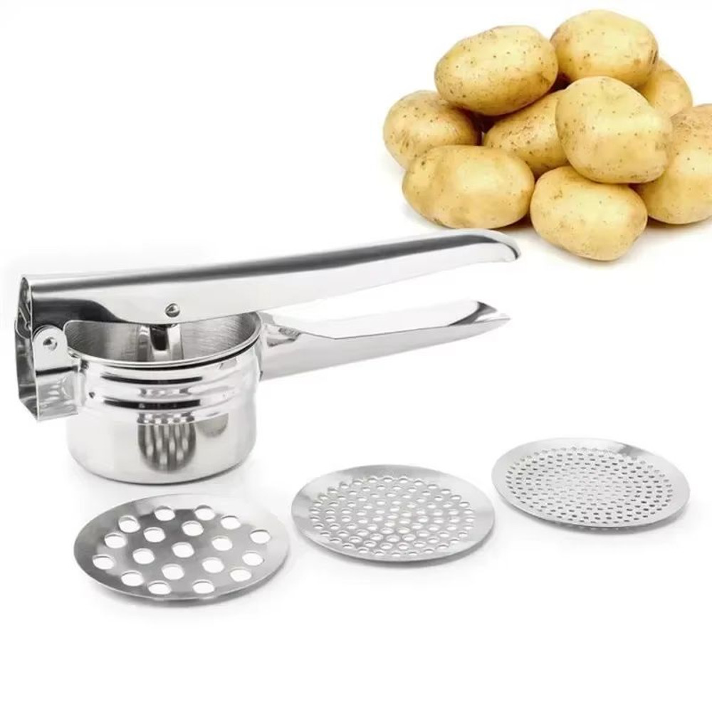 ProPress Stainless Steel MultiFunction Potato Vegetable Press 4