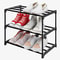 ThreeTier Shoe Rack Durable Shoe Storage Rack With EasyAssemble Design For Home Entrance Entryway 4