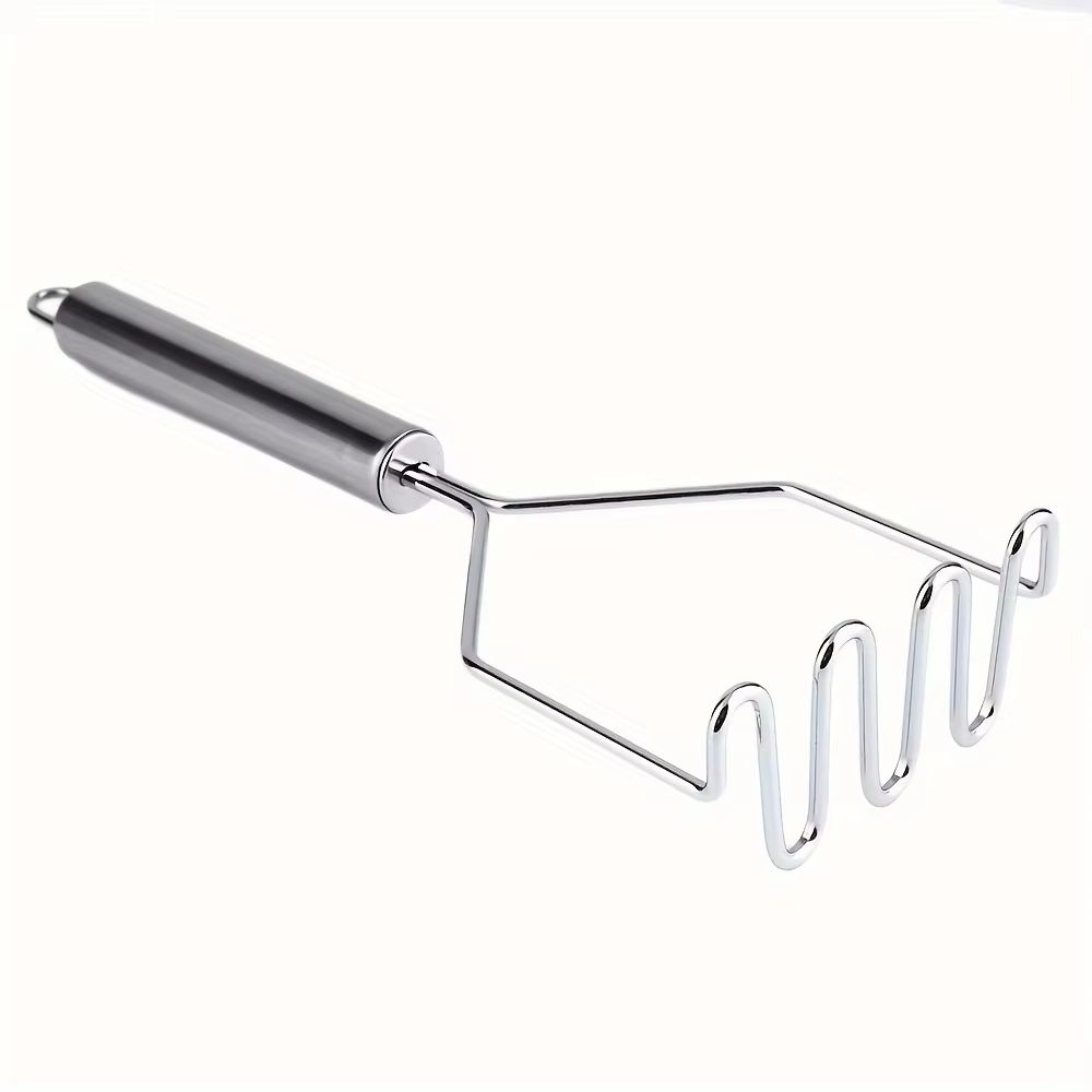 Stainless Steel Wave Potato Masher Durable Kitchenware For Vegetables Fruit Puree 4