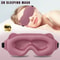 3D Sleeping Mask Block Out Light Soft Padded Sleep Mask For Eyes Slaapmasker Eye Shade Blindfold 0