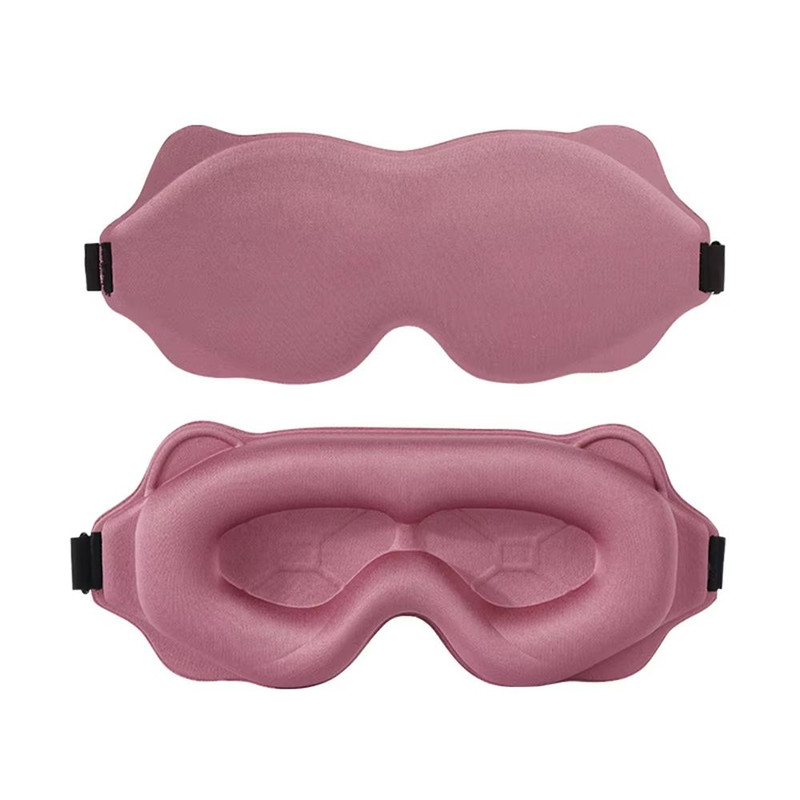 3D Sleeping Mask Block Out Light Soft Padded Sleep Mask For Eyes Slaapmasker Eye Shade Blindfold 5