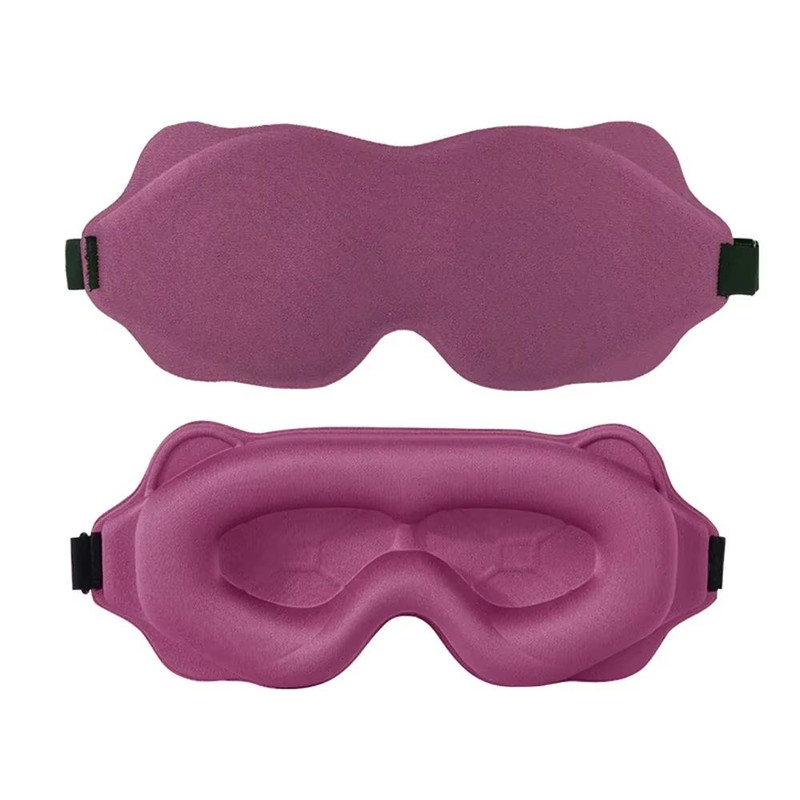 3D Sleeping Mask Block Out Light Soft Padded Sleep Mask For Eyes Slaapmasker Eye Shade Blindfold 7