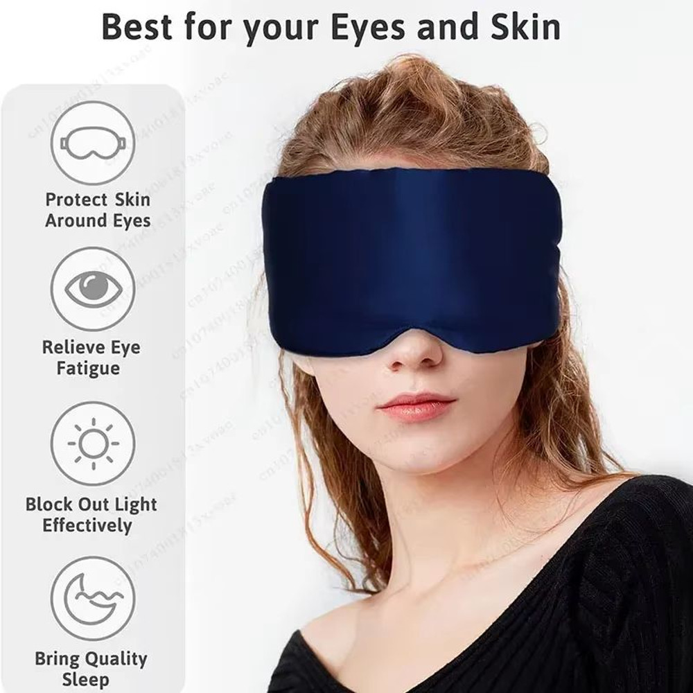 Eyepatch Sleep Mask For Eyes Cover Soft Padded Travel Sleeping Aid Eye Shade Blindfold 1