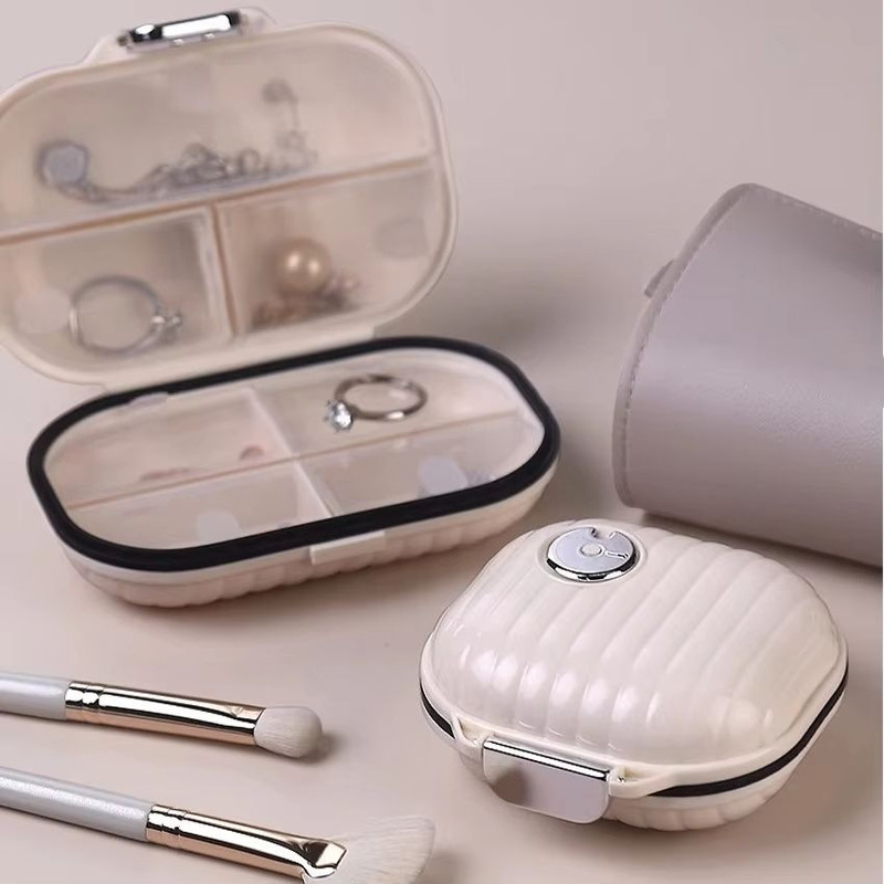 7Day Portable Pill Box Sealed Mini Storage Box For Weekly Medicine Pills 1