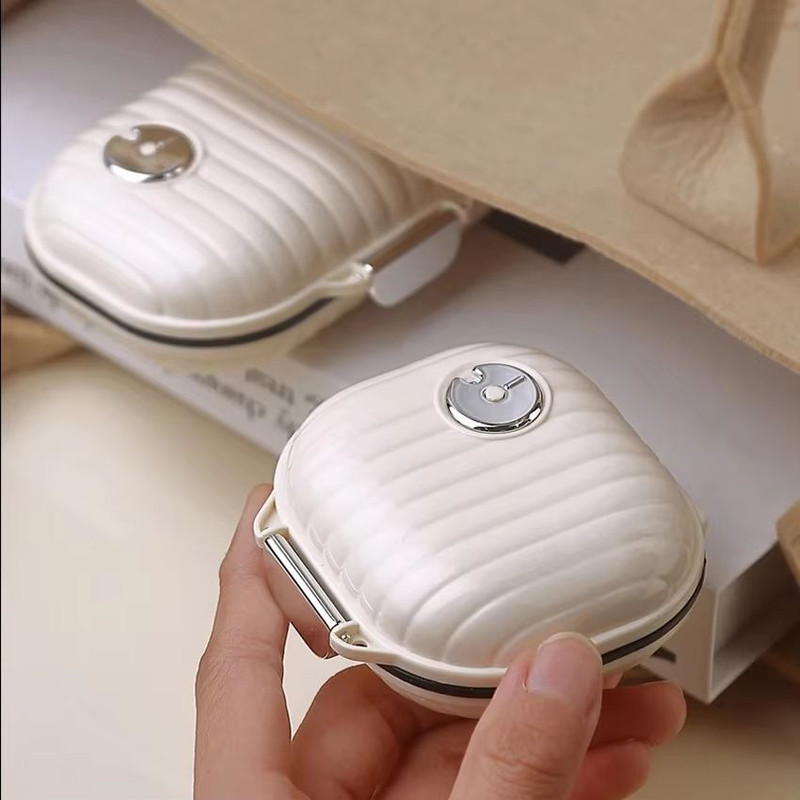 7Day Portable Pill Box Sealed Mini Storage Box For Weekly Medicine Pills 2