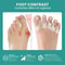 Silicone Finger Toe Protector Flexible Toe Separators Straighteners Bunion Pain Relief FootCare 1