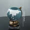 Creative Globe Pen Holder Resin Desk Organizer For Office Home Decor 3